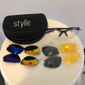 Stylle 5 Interchangeable Len Sunglasses MultiColor